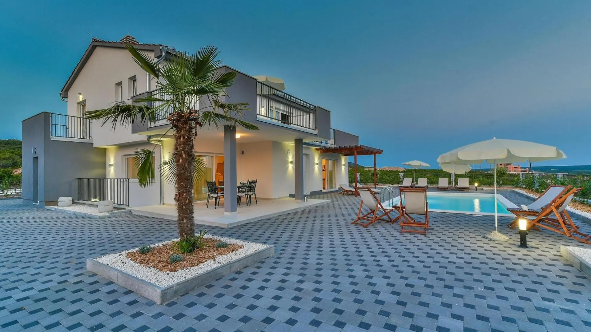 Luxury Villa With Swimming Pool And Terrace Sukosan 0*,  Croatia
